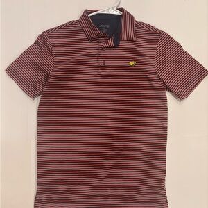 Masters Striped Golf Shirt